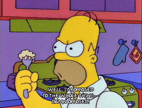 I object! (well, actually, I oppose!)