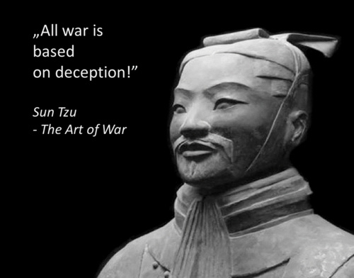 Smart deception: the key to winning the online war