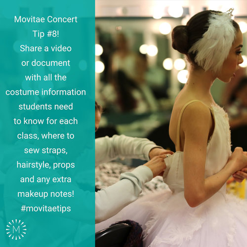 Concert Time - Tip #8