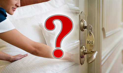Try not to use this when staying in a hotel