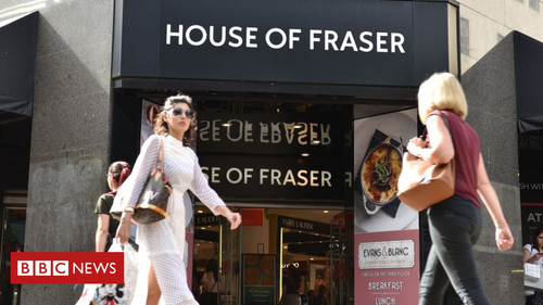 Sporting fixture for House of Fraser?