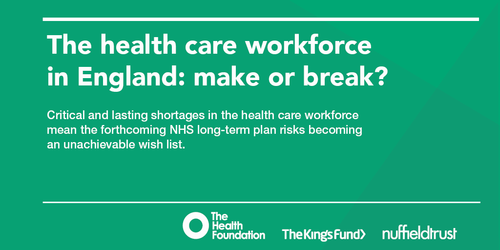 Workforce challenges in healthcare