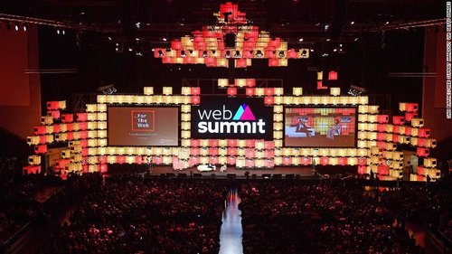 Two sides of the tech coin at Web Summit