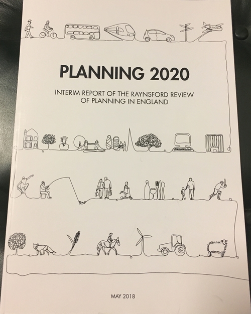 Release of the Interim Report of the Raynsford Review of Planning in England