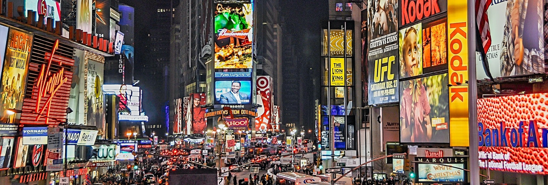 Time Sqaure: cathedral to the church or capitalism.